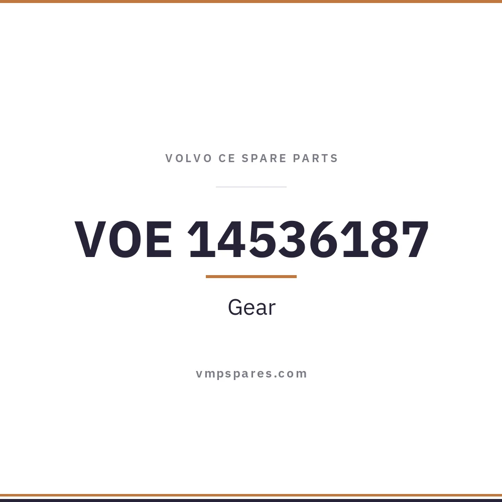 VOE 14536187 – Gear