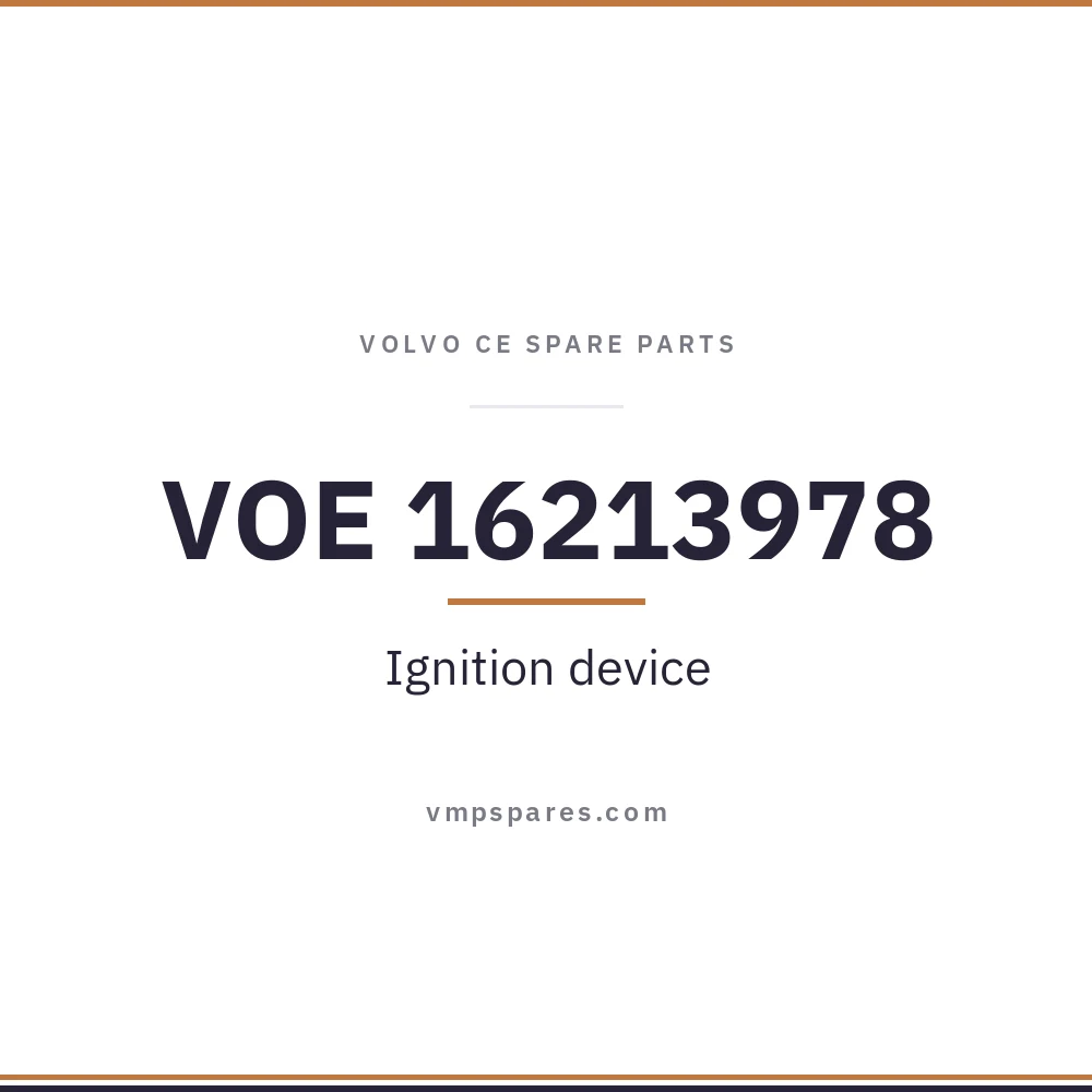 VOE 16213978 – Ignition device