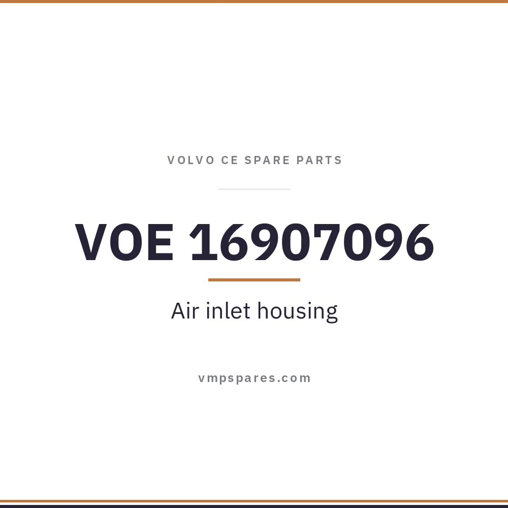 VOE 16907096 – Air inlet housing