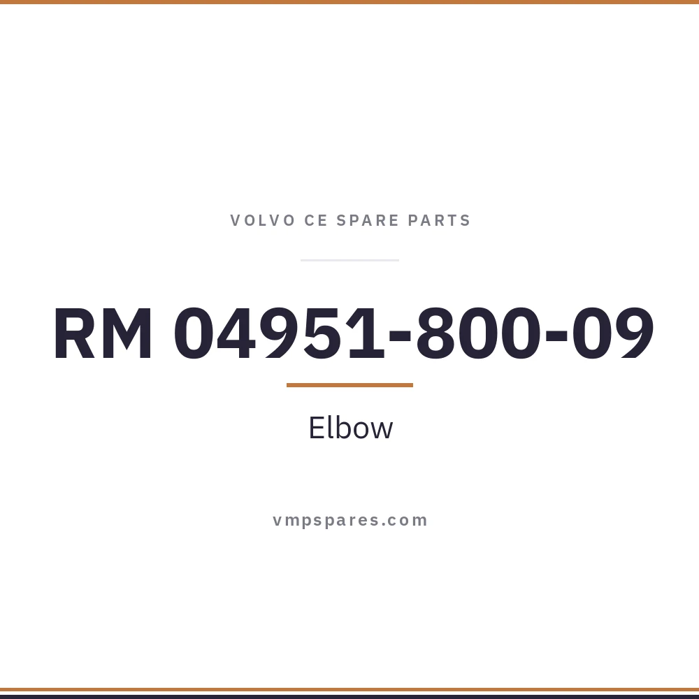 RM 04951-800-09 – Elbow