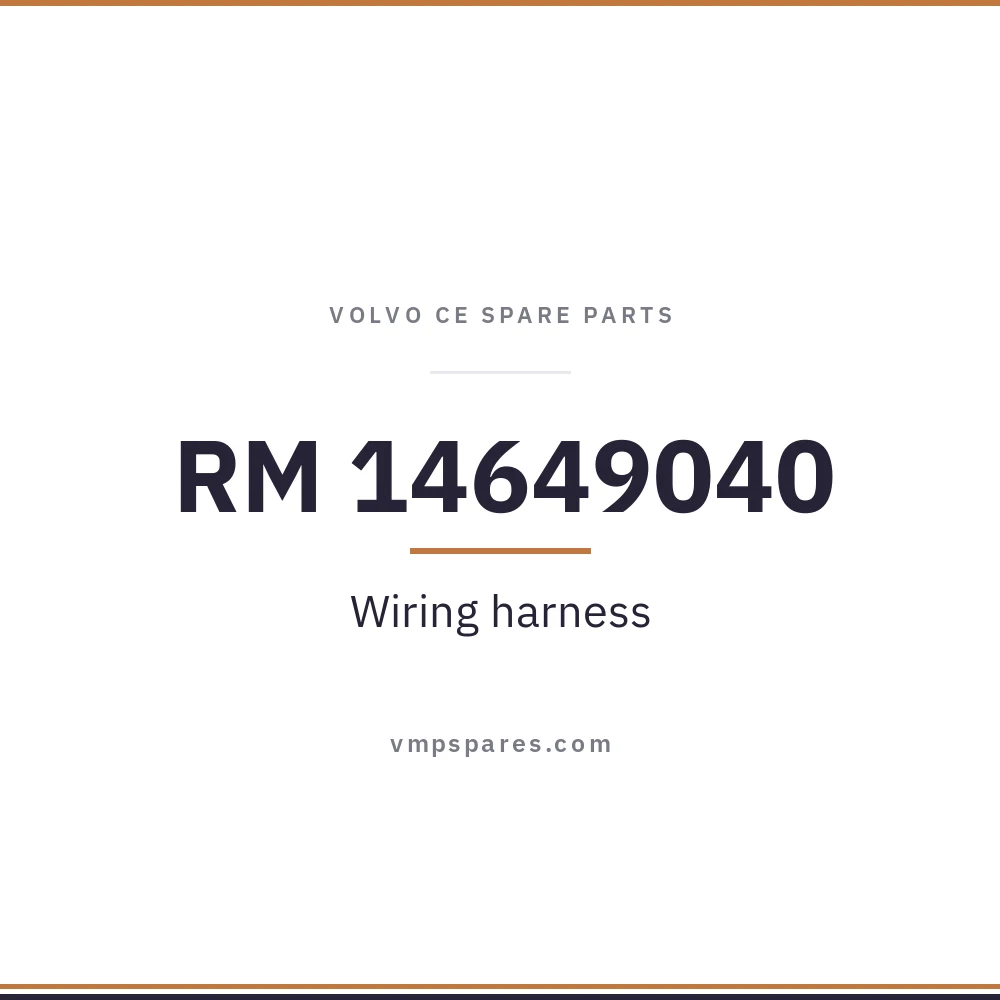 RM 14649040 – Wiring harness