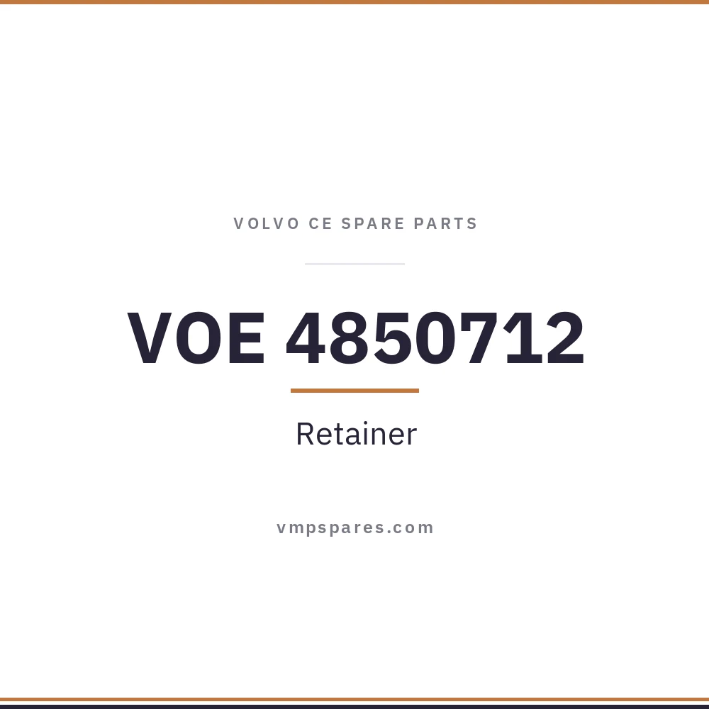 VOE 4850712 – Retainer