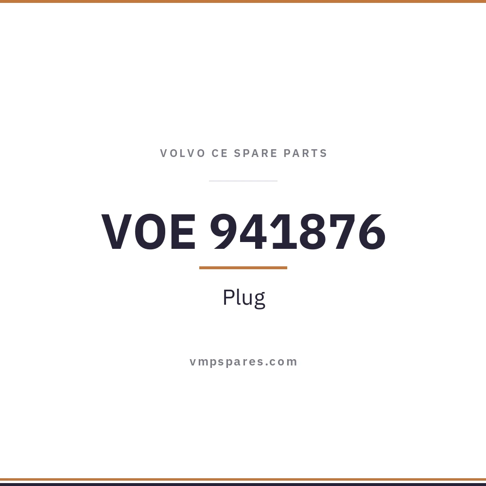 VOE 941876 – Plug