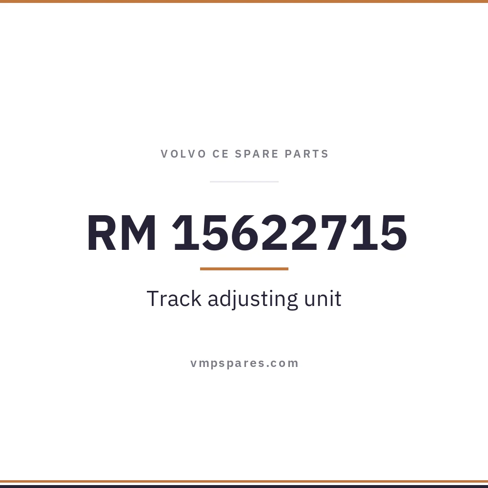 RM 15622715 – Track adjusting unit