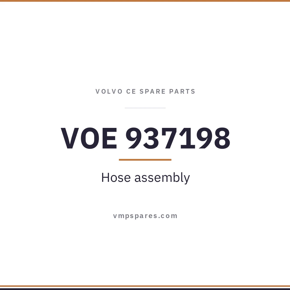 VOE 937198 – Hose assembly