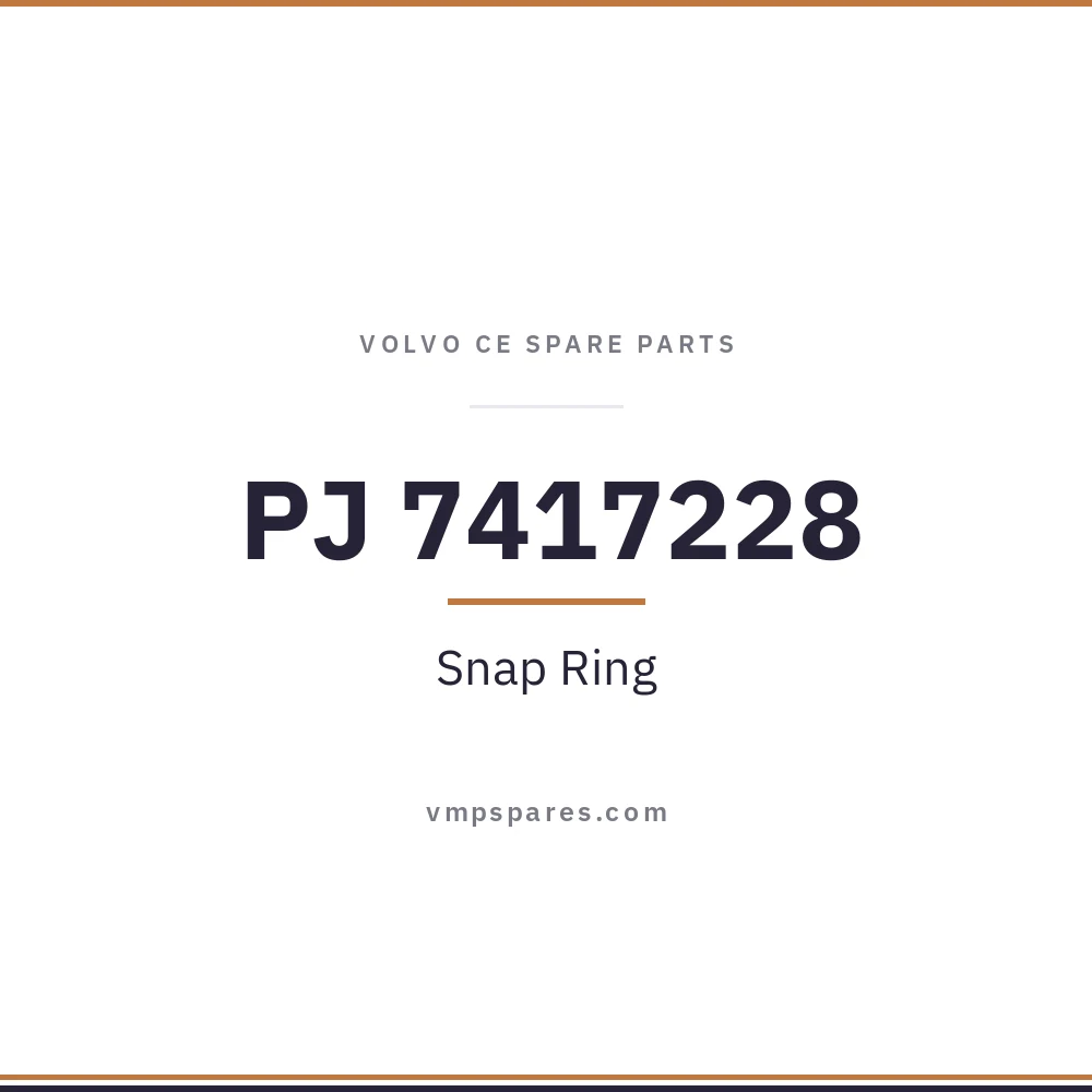 PJ 7417228 – Snap Ring