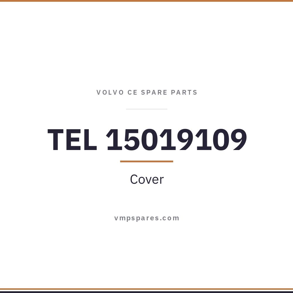 TEL 15019109 – Cover