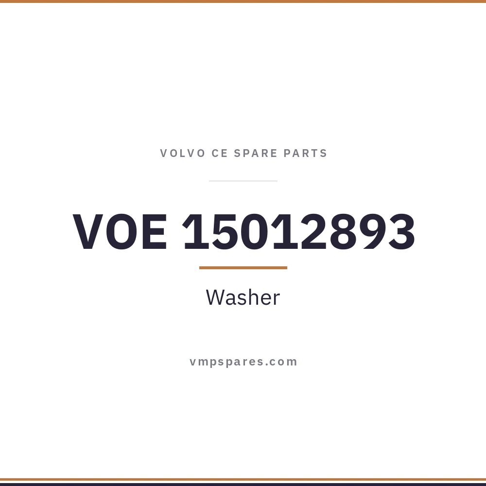 VOE 15012893 – Washer