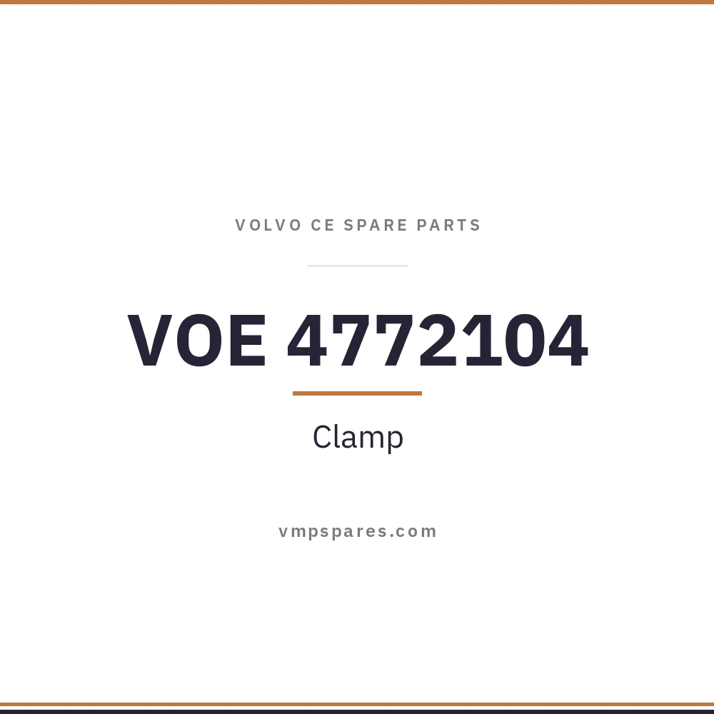 VOE 4772104 – Clamp
