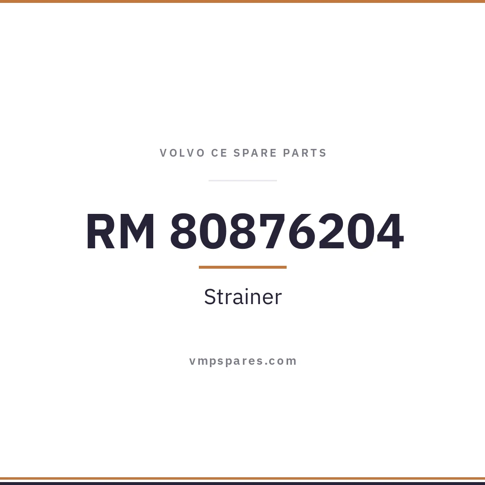 RM 80876204 – Strainer
