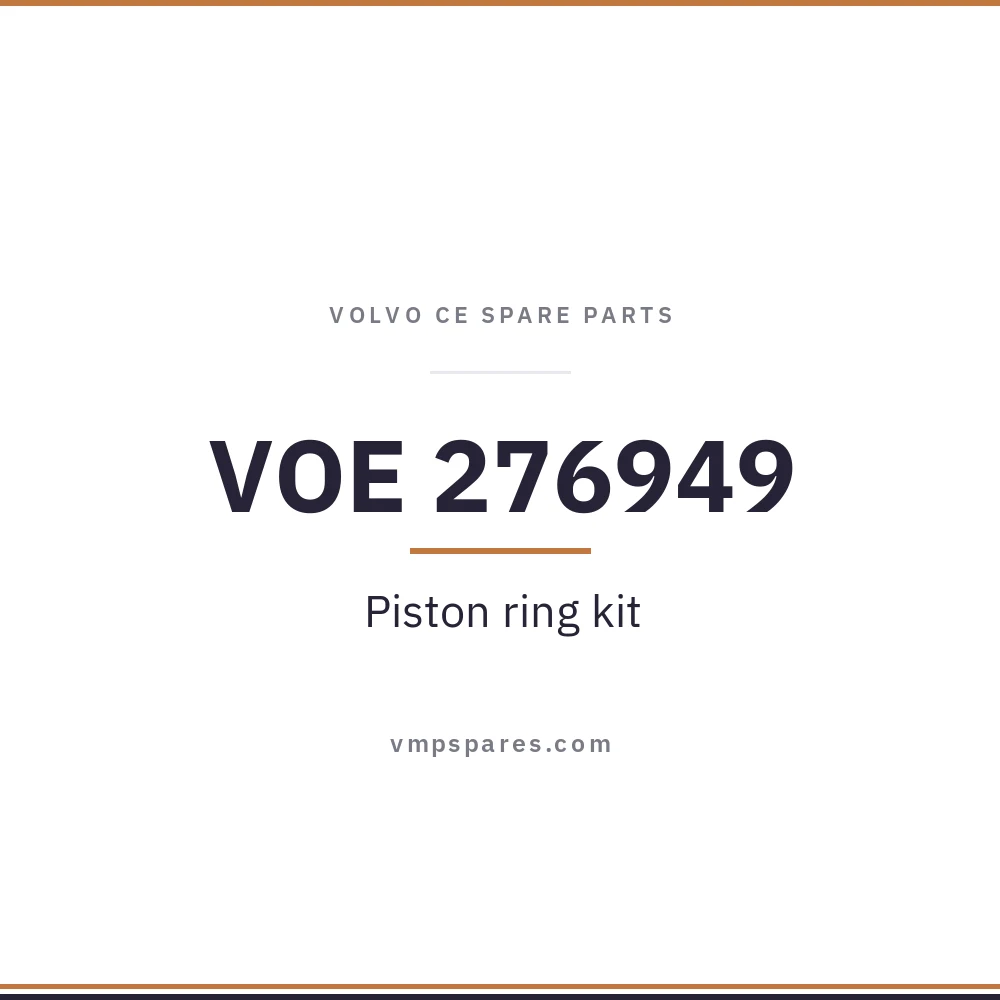 VOE 276949 – Piston ring kit