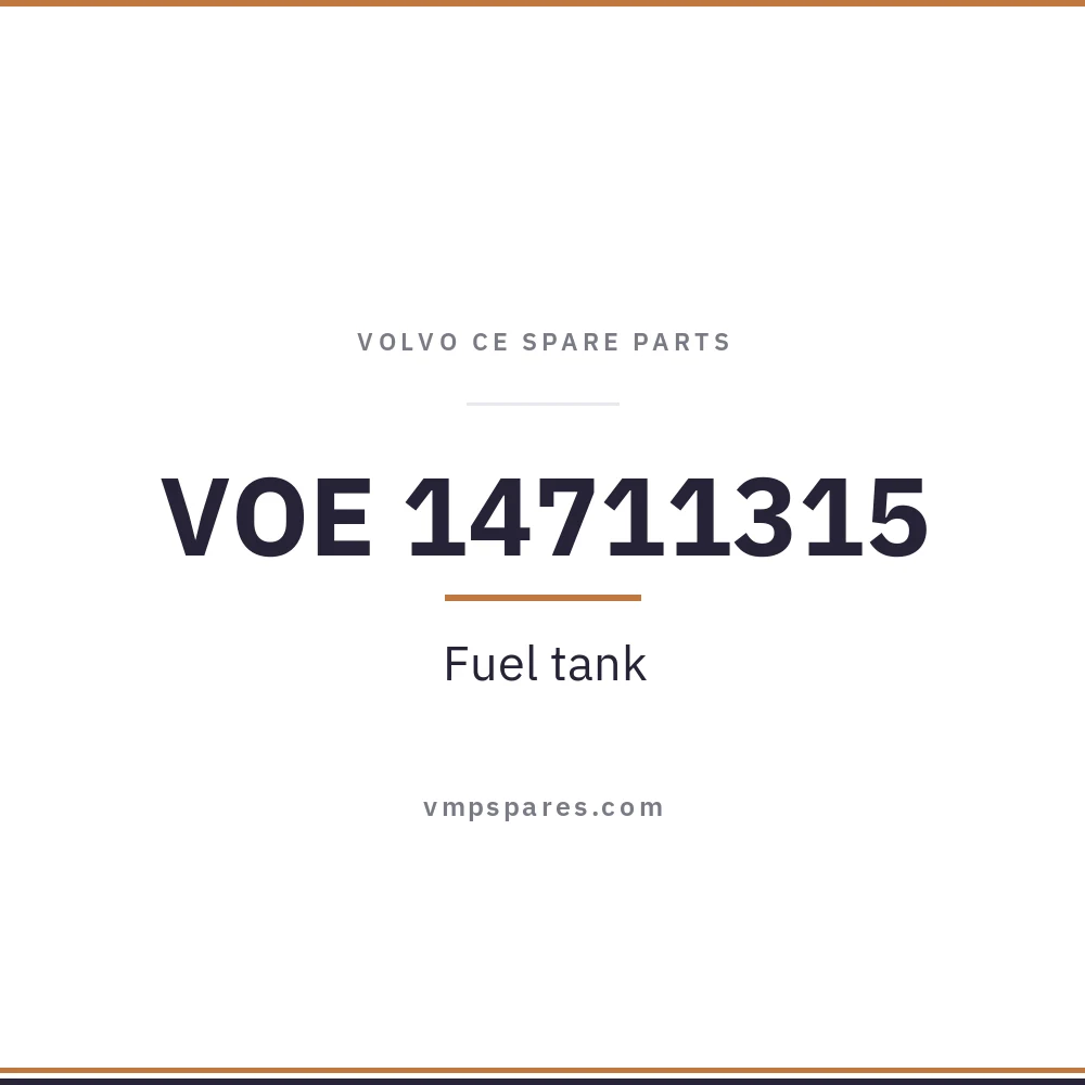 VOE 14711315 – Fuel tank