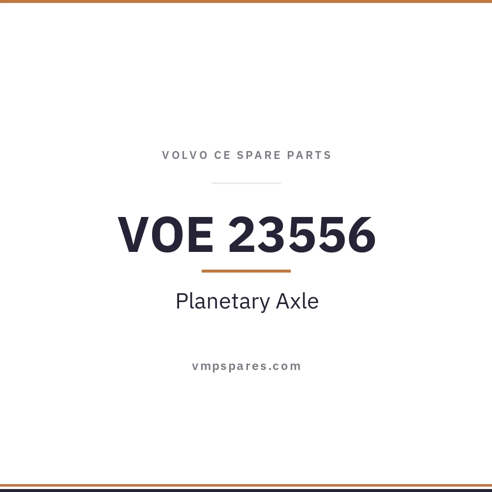 VOE 23556 – Planetary Axle