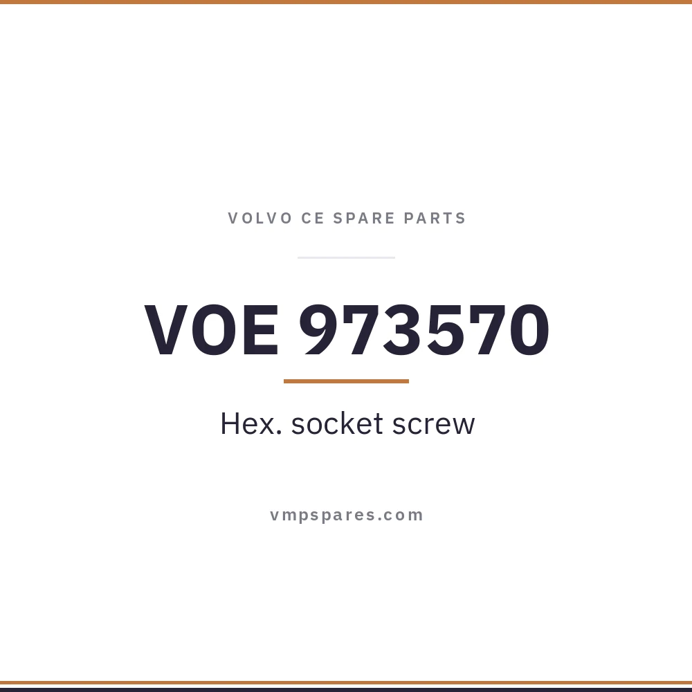 VOE 973570 – Hex. socket screw
