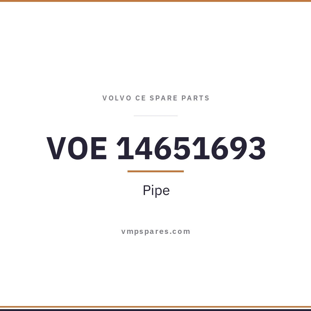 VOE 14651693 – Pipe