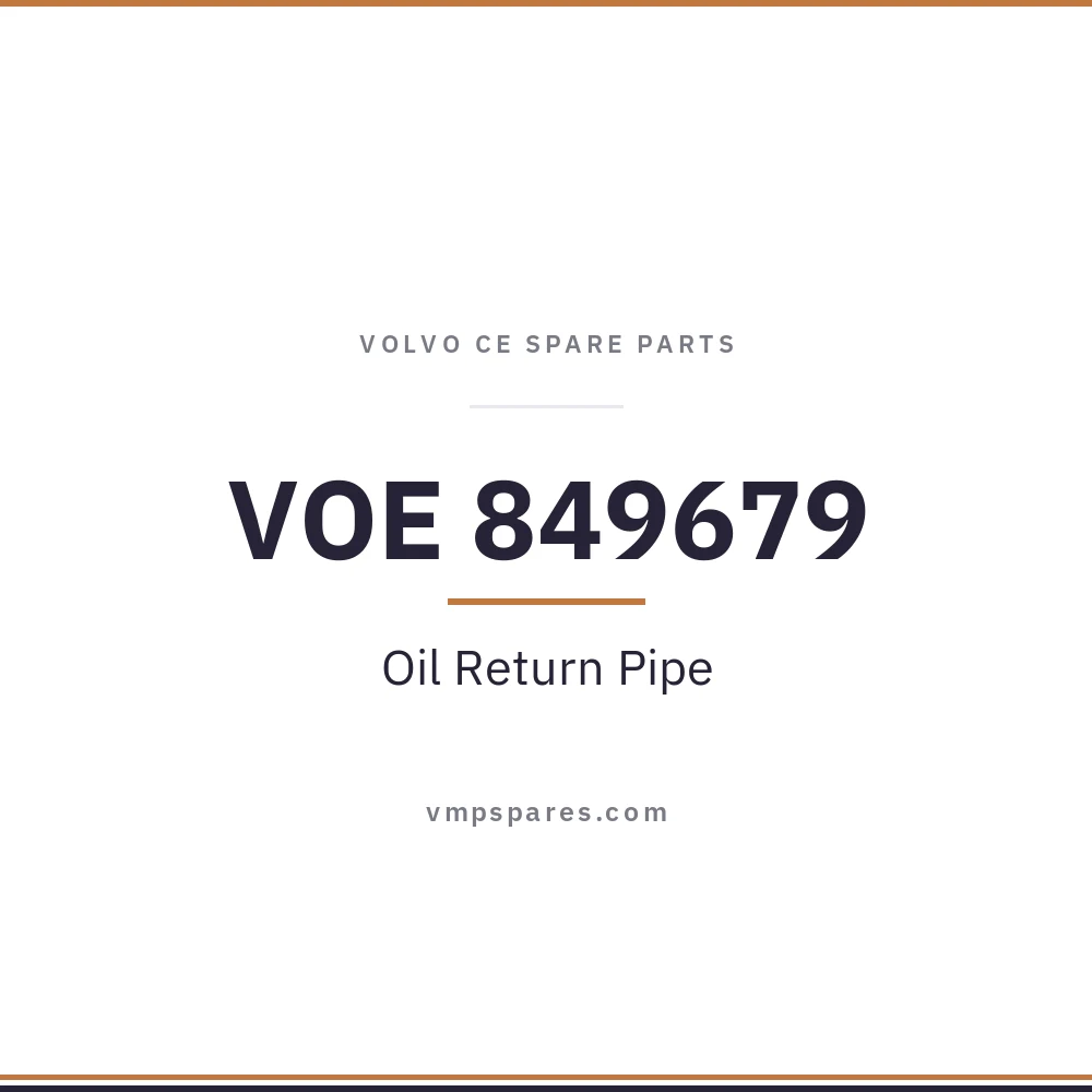 VOE 849679 – Oil Return Pipe