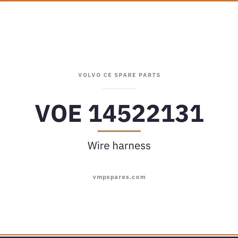 VOE 14522131 – Wire harness