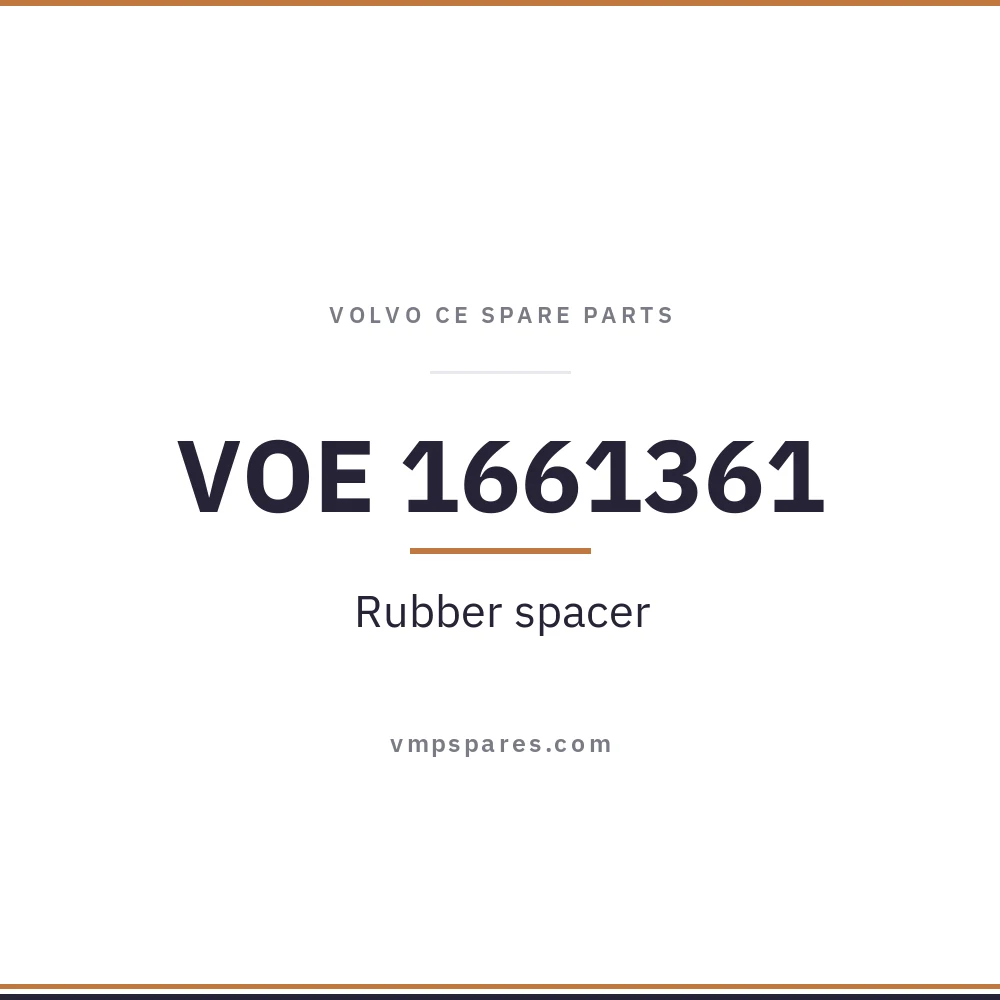 VOE 1661361 – Rubber spacer