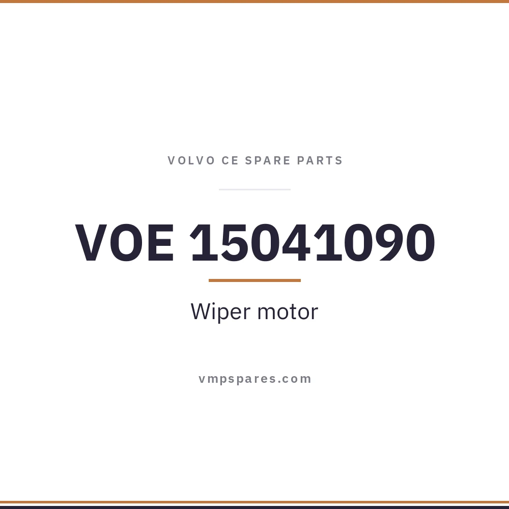 VOE 15041090 – Wiper motor