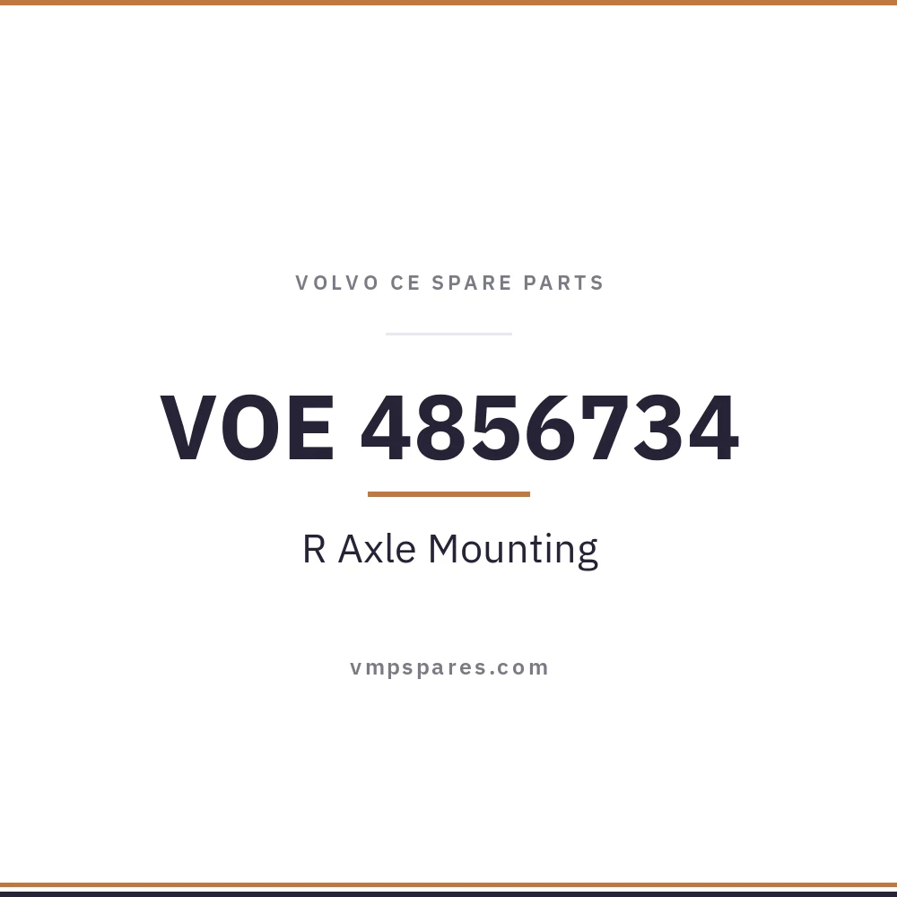 VOE 4856734 – R Axle Mounting