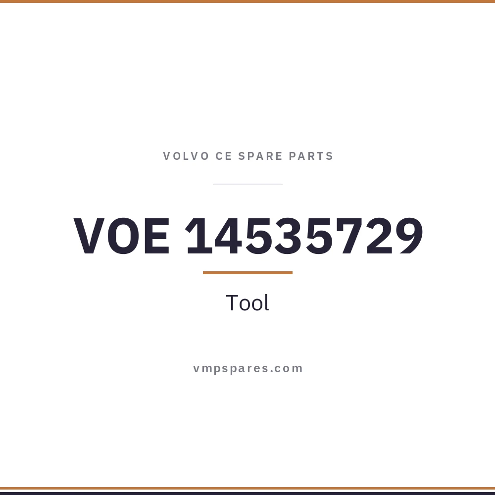 VOE 14535729 – Tool