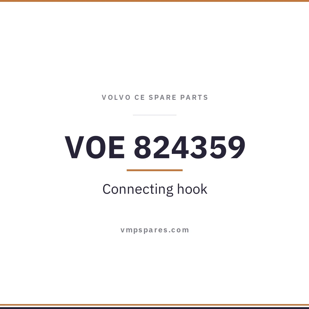 VOE 824359 – Connecting hook