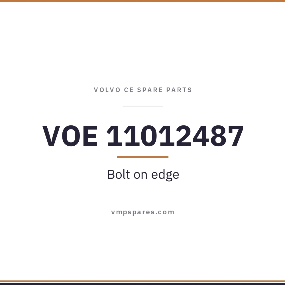 VOE 11012487 – Bolt on edge