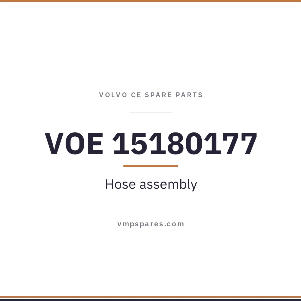 VOE 15180177 – Hose assembly