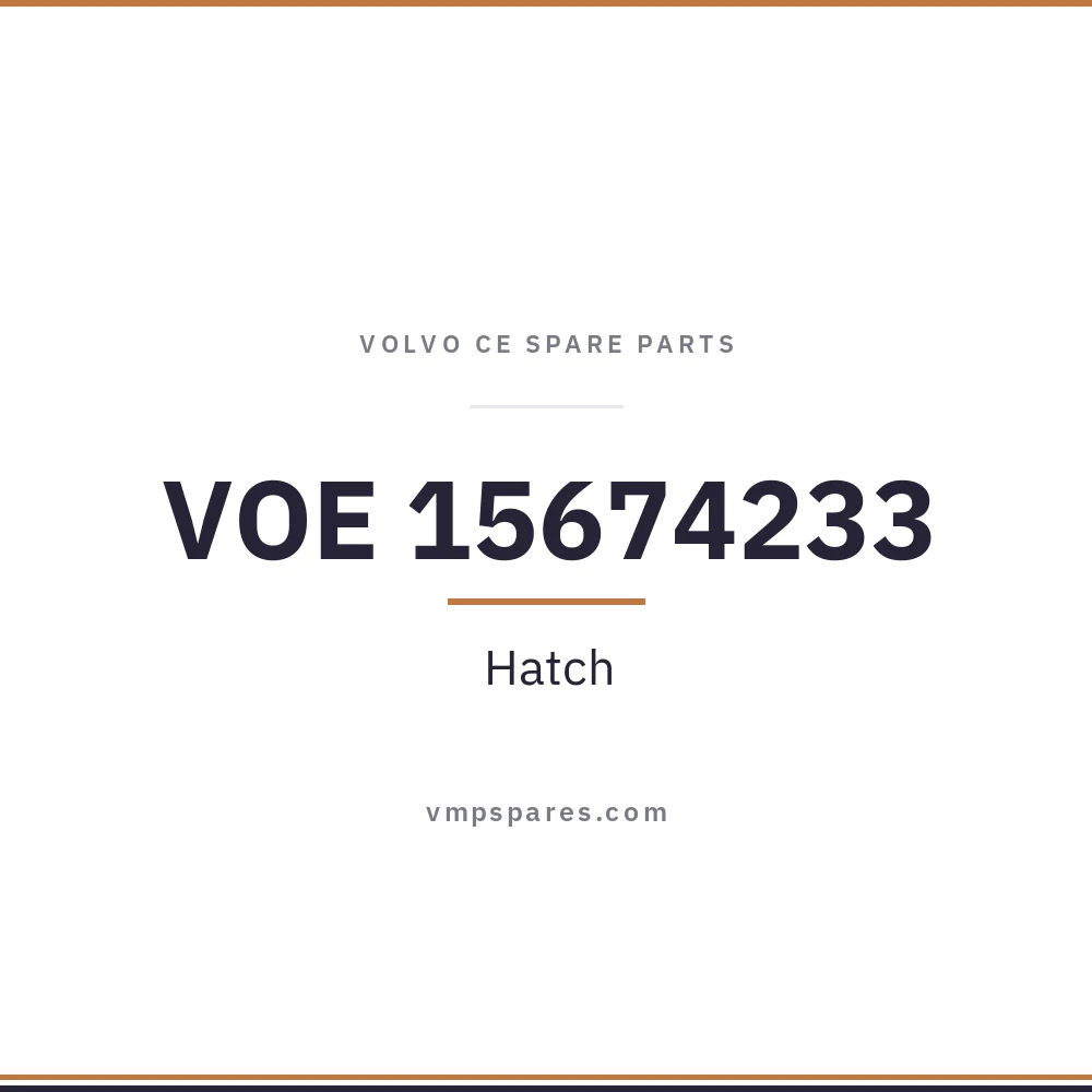 VOE 15674233 – Hatch
