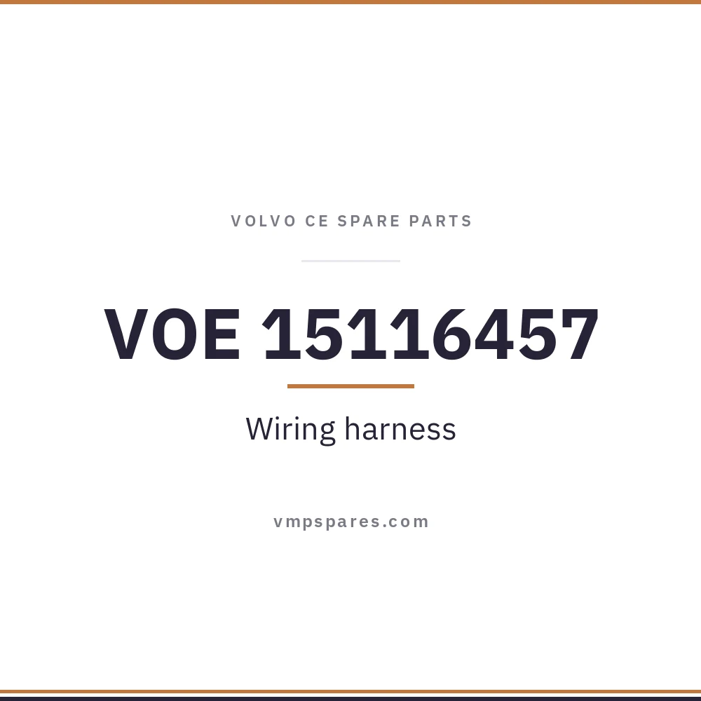 VOE 15116457 – Wiring harness