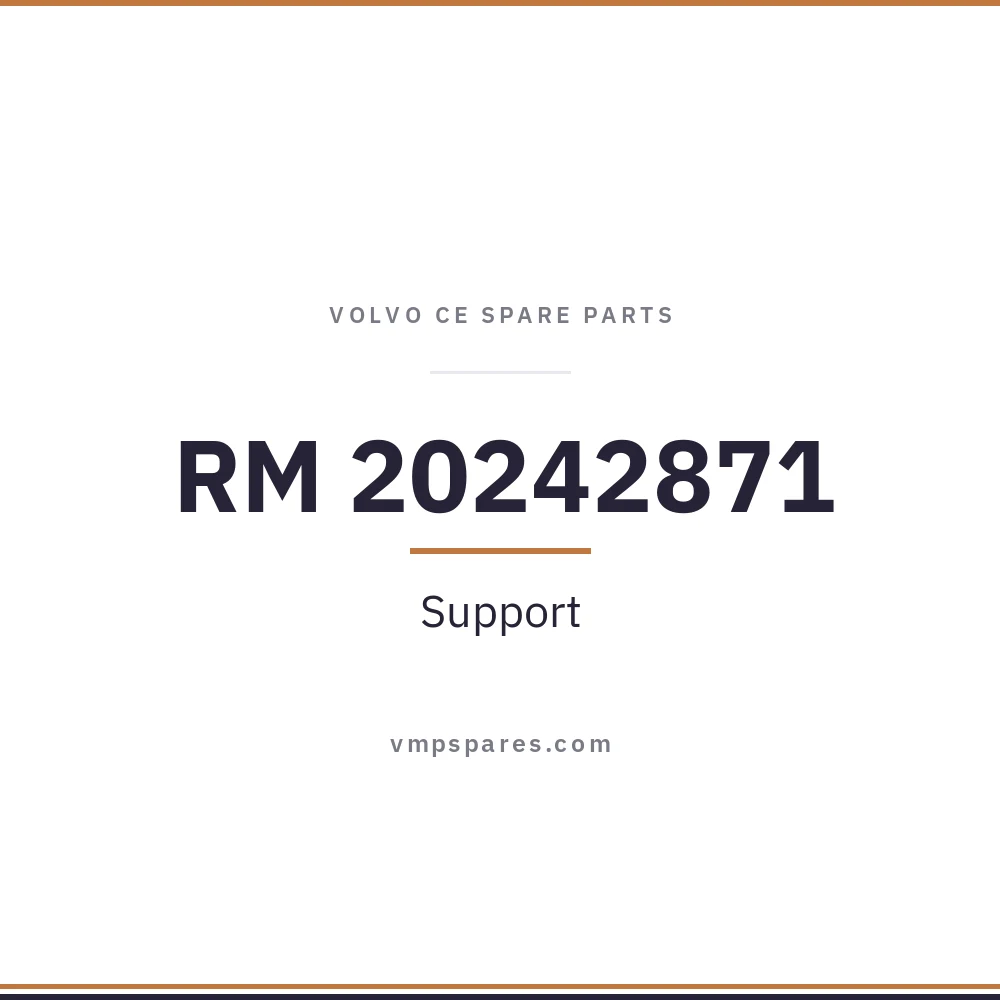 RM 20242871 – Support