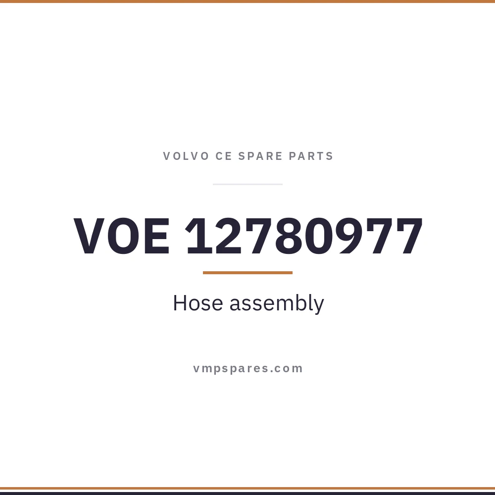VOE 12780977 – Hose assembly