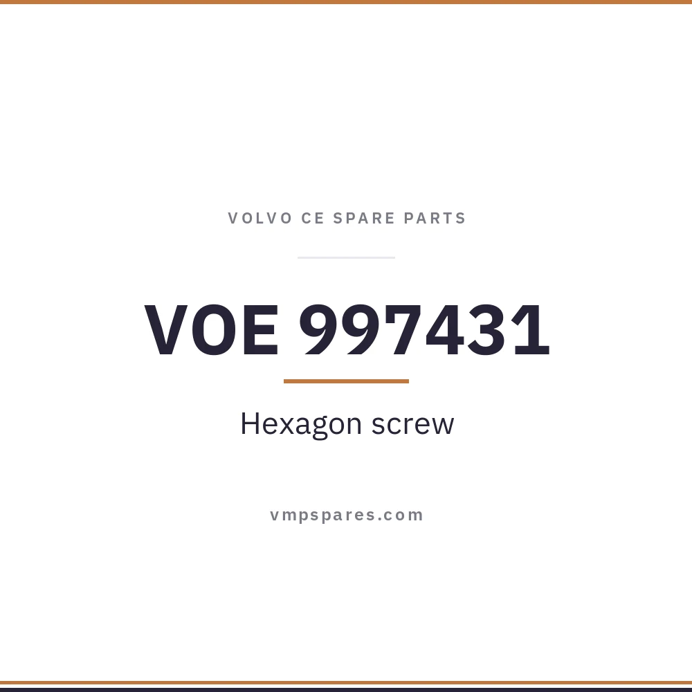 VOE 997431 – Hexagon screw