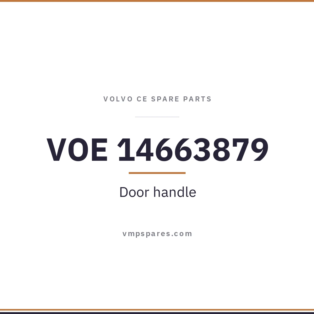 VOE 14663879 – Door handle