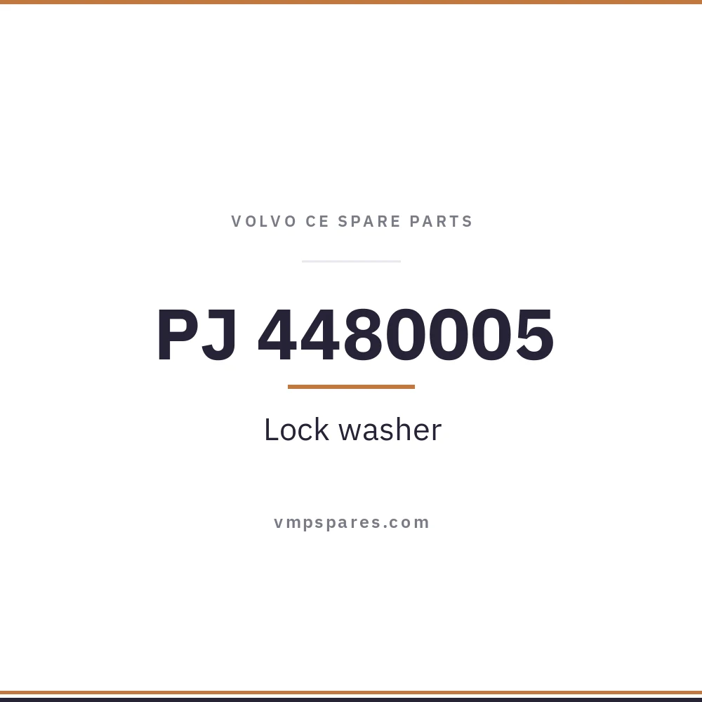 PJ 4480005 – Lock washer