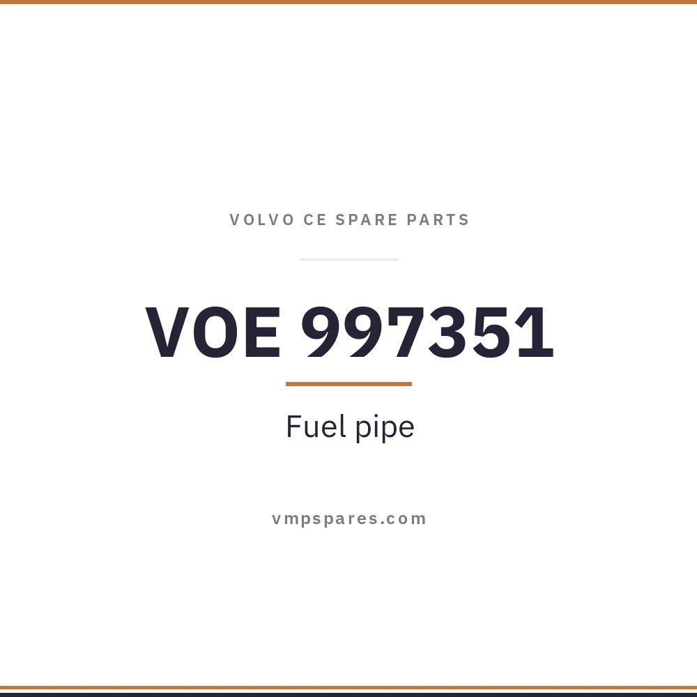 VOE 997351 – Fuel pipe