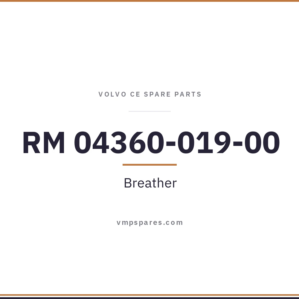 RM 04360-019-00 – Breather
