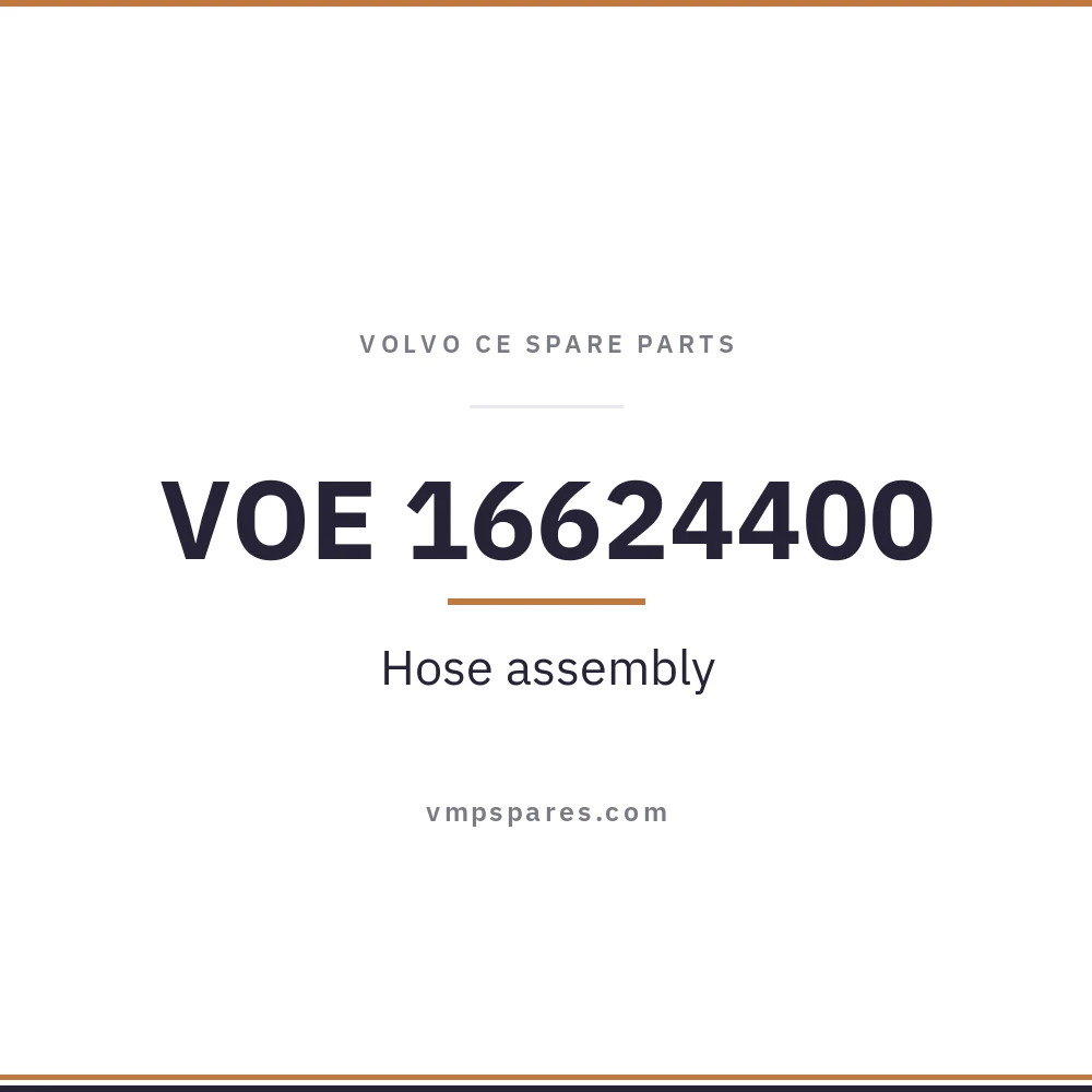 VOE 16624400 – Hose assembly