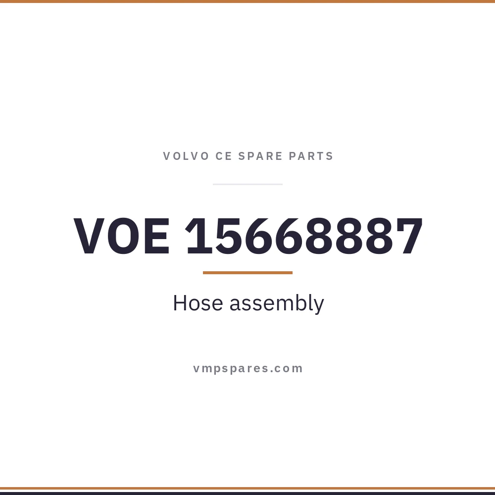 VOE 15668887 – Hose assembly