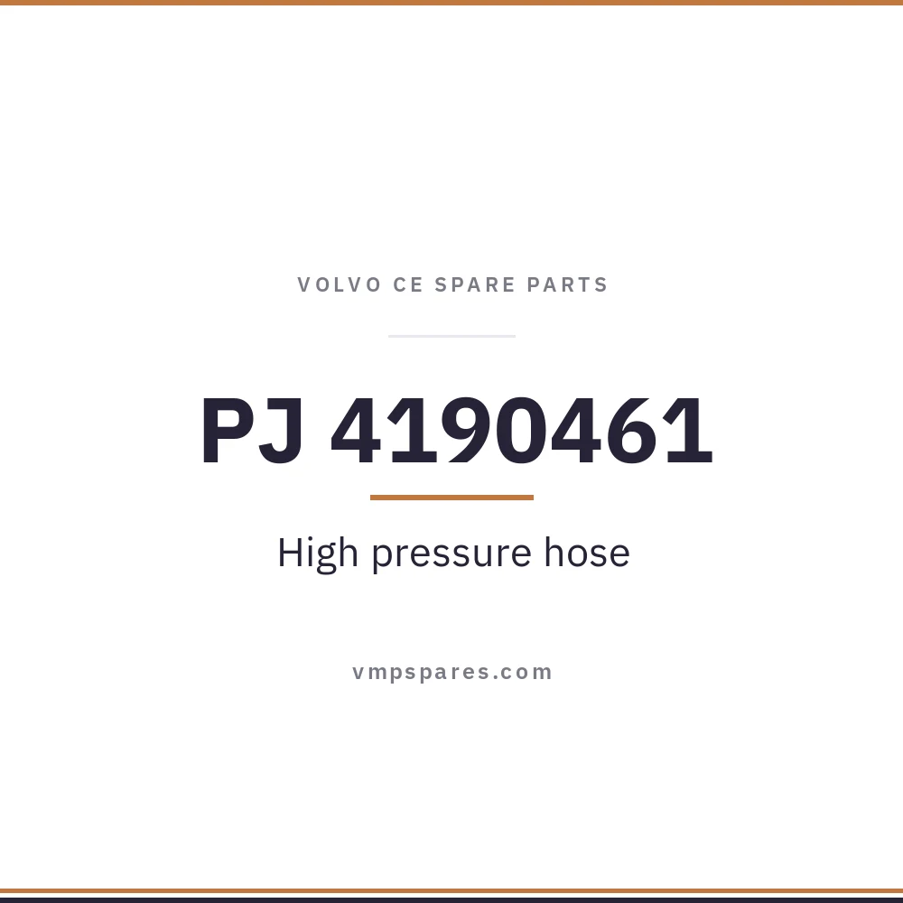 PJ 4190461 – High pressure hose