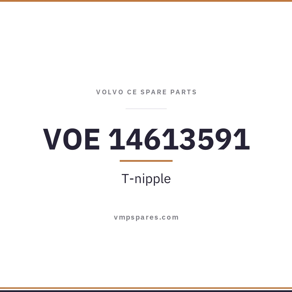 VOE 14613591 – T-nipple