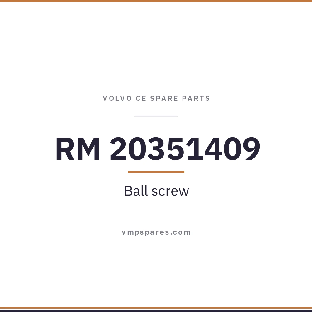 RM 20351409 – Ball screw