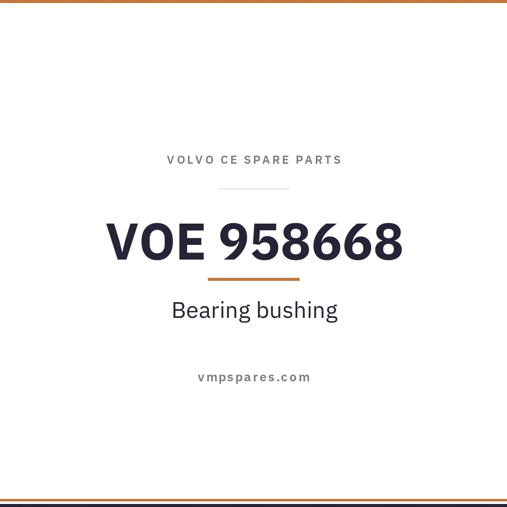 VOE 958668 – Bearing bushing
