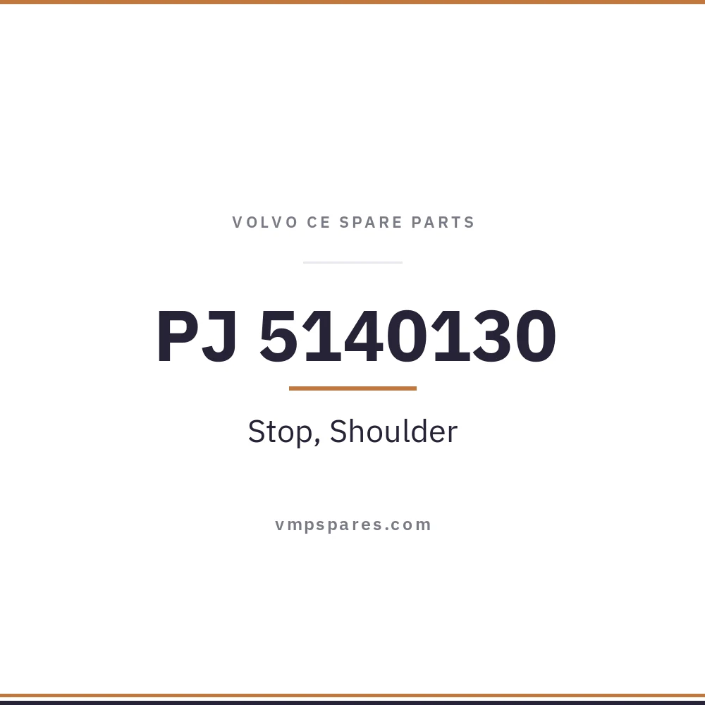 PJ 5140130 – Stop, Shoulder