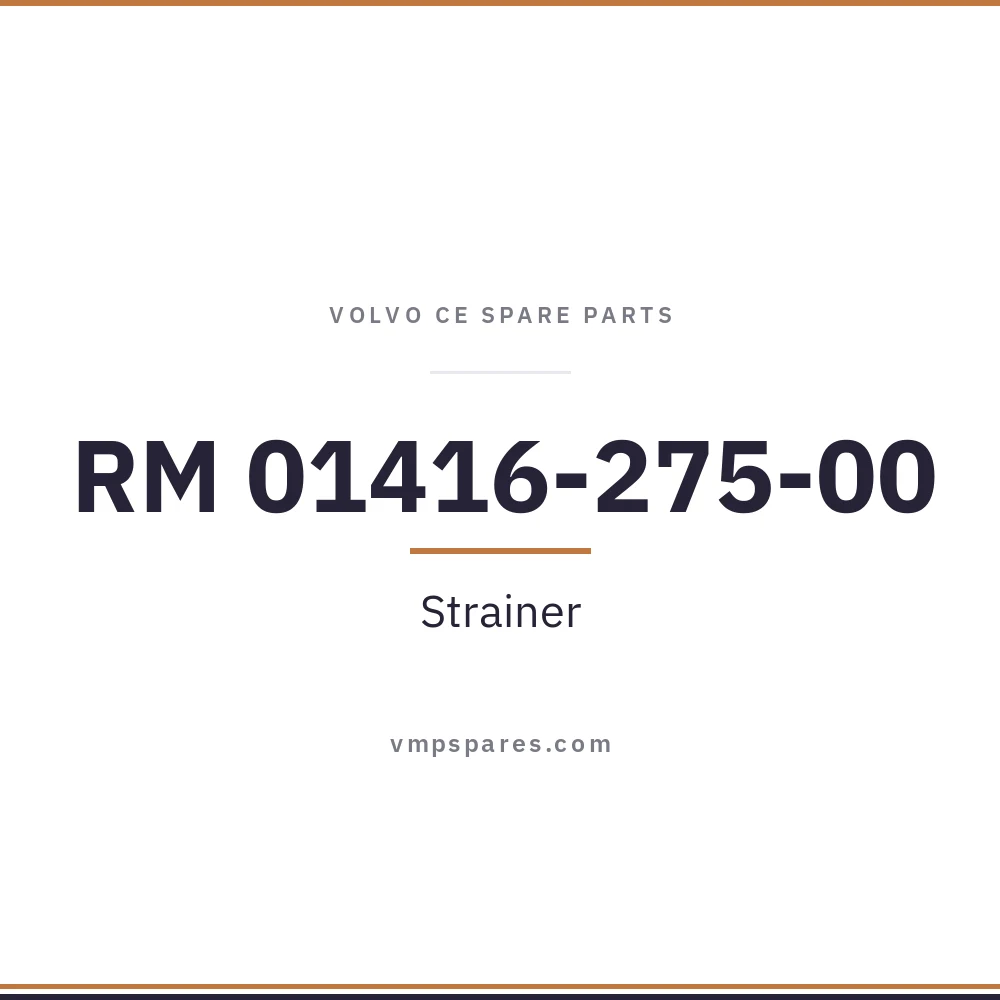 RM 01416-275-00 – Strainer