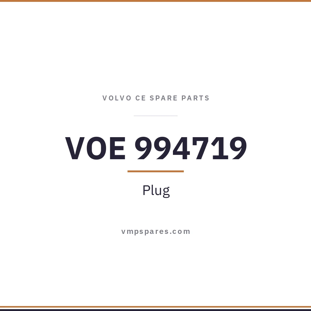 VOE 994719 – Plug