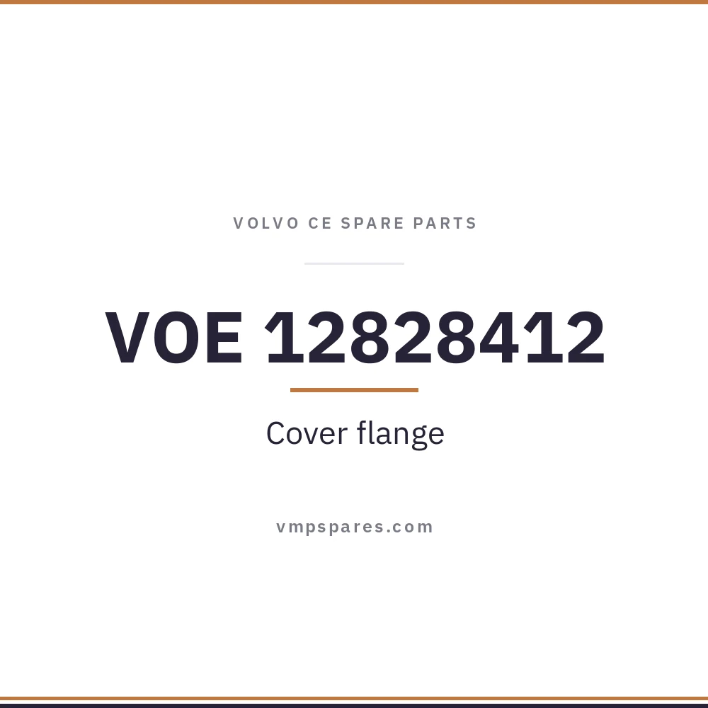 VOE 12828412 – Cover flange