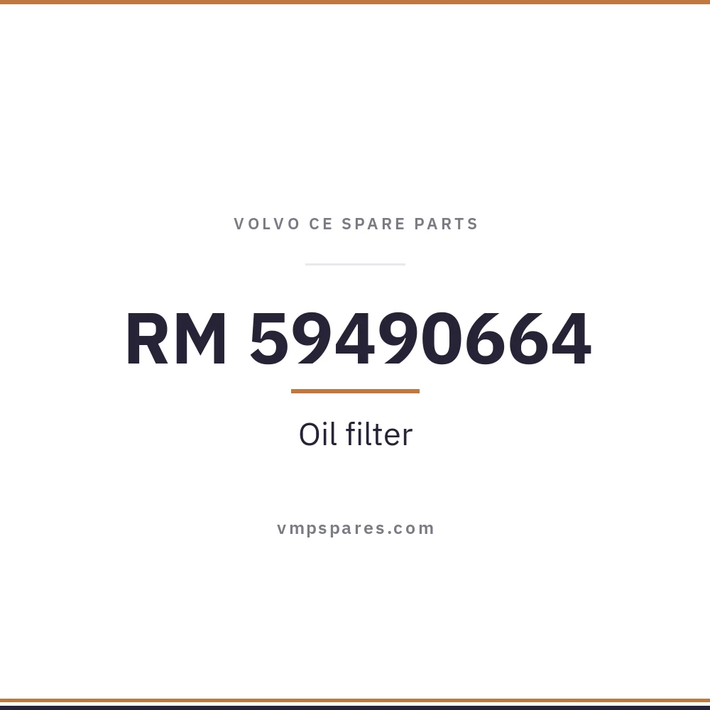 RM 59490664 – Oil filter