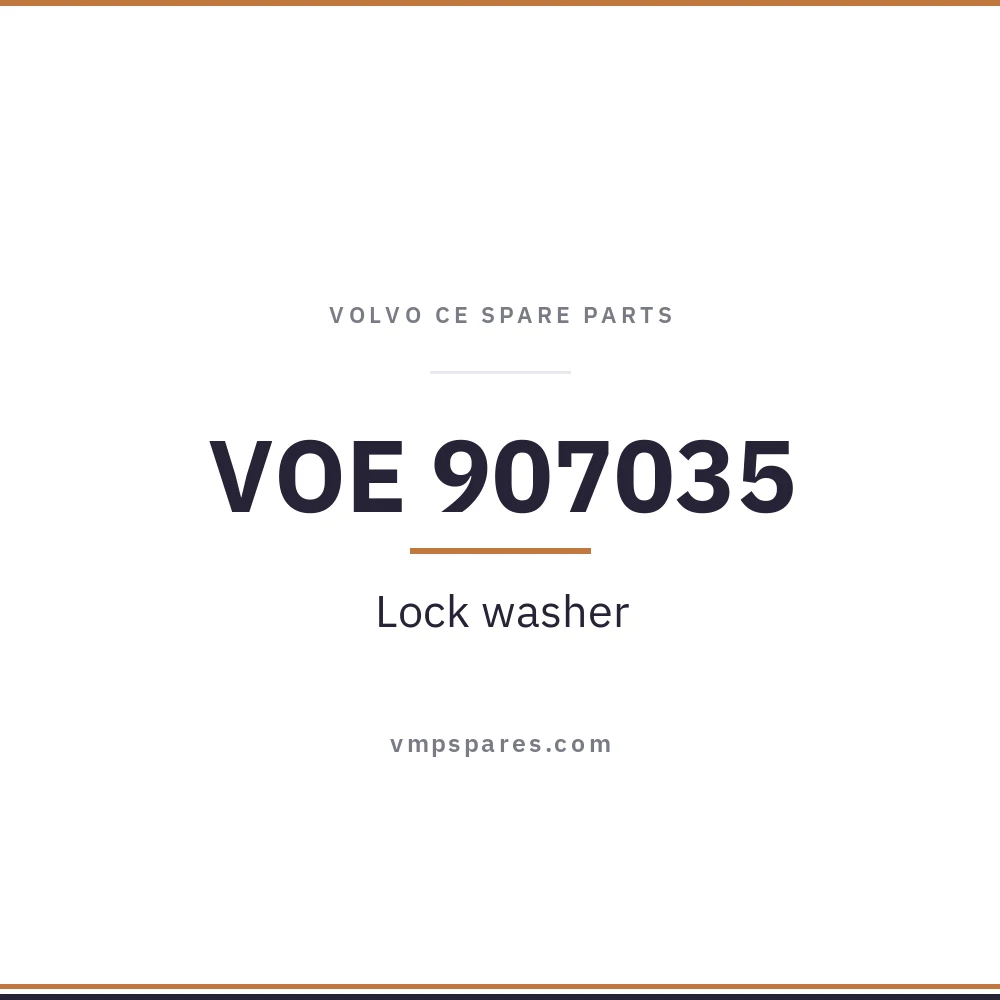 VOE 907035 – Lock washer