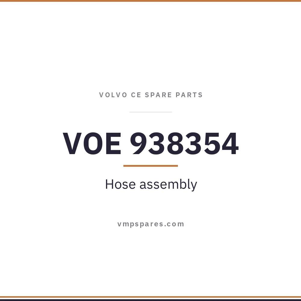 VOE 938354 – Hose assembly